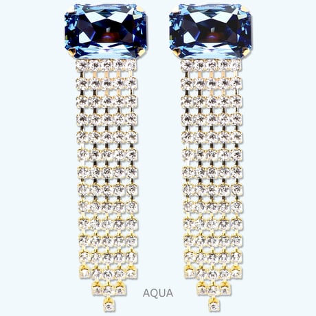 Hera Earrings -AQUA-
