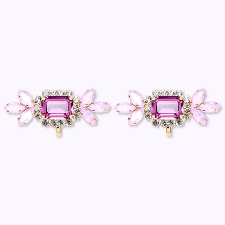 Candy Bijoux Earrings -ROSE PRISM-