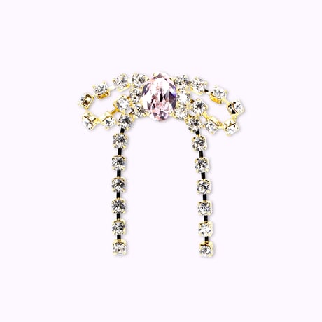 Bow Ring -POWDER PINK-