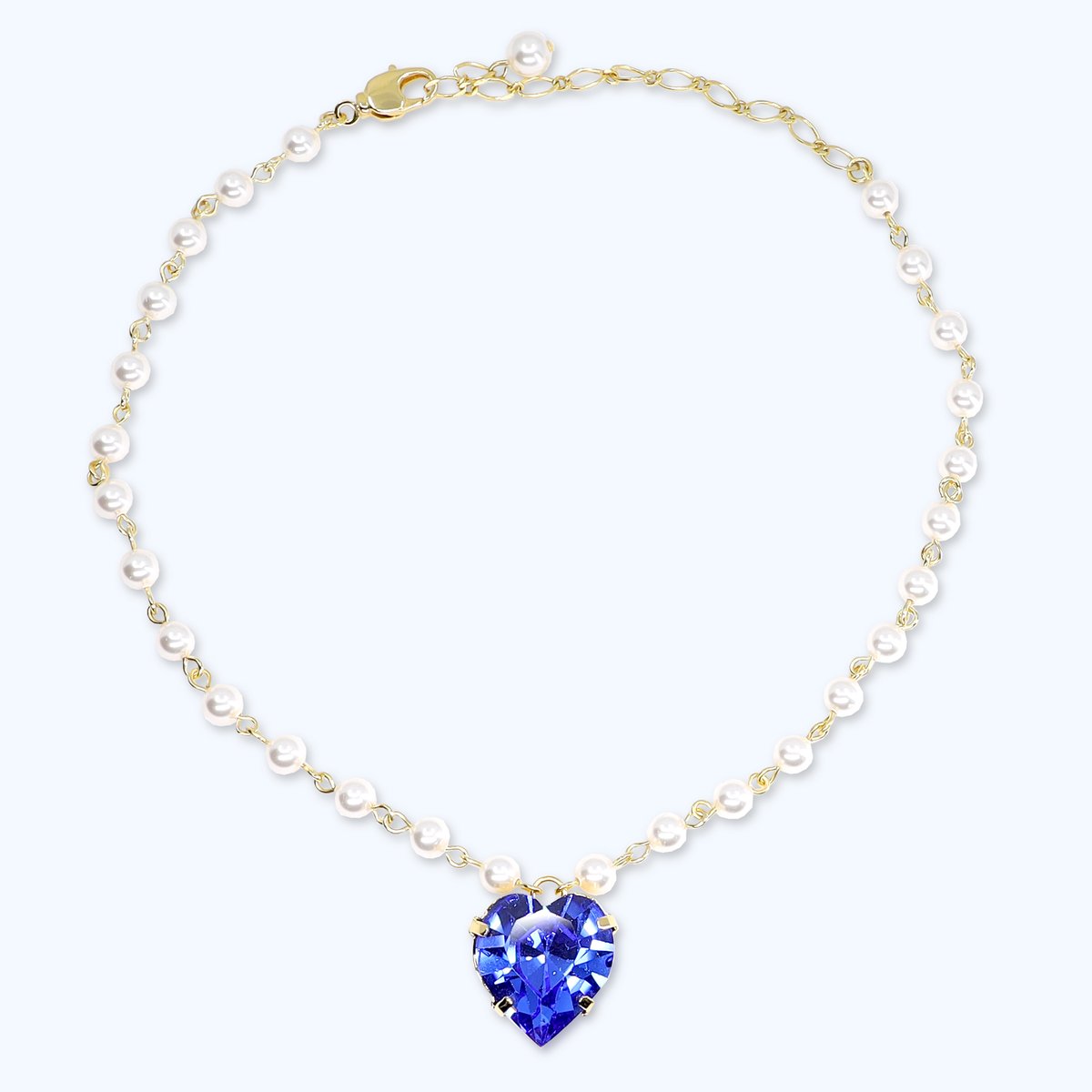 Limited】LOVE Necklace -SAPPHIRE- | CITRON Bijo