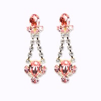 Swing Earrings -CHERRY PINK-