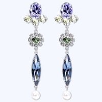 Drop Bijoux Earrings -LAVENDER-
