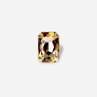Rectangle Bijoux Ring -AMBER-