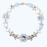 Blossom Necklace -BABY BLUE-
