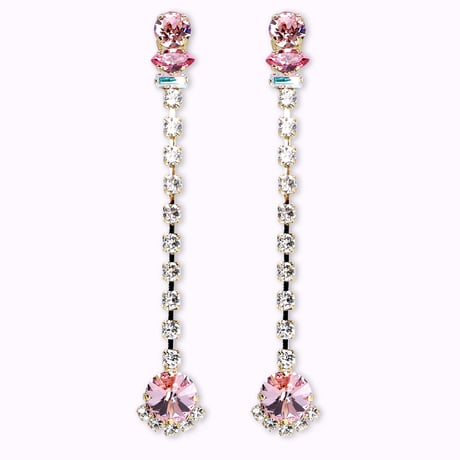 Air Earrings -LIGHT ROSE-