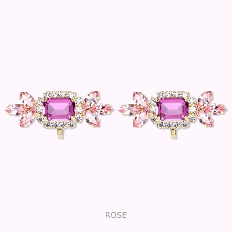 Candy Bijoux Earrings -ROSE-