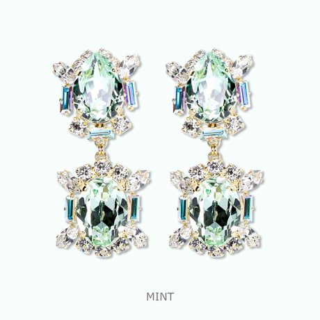 Metis Earrings -MINT-