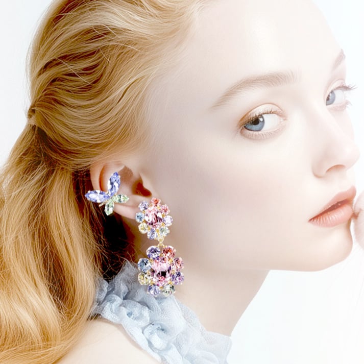 Papillon Side Earrings -ARCADIA- | CITRON Bijou