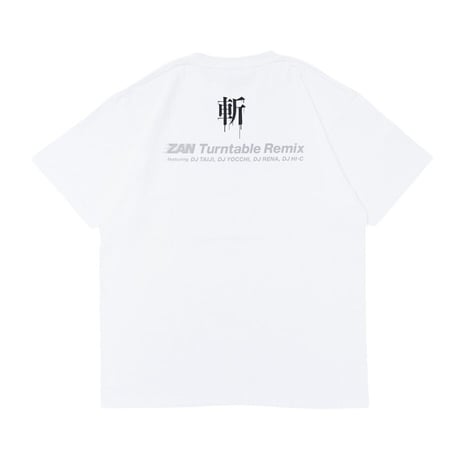 斬/ZAN Turntable Remix T-Shirts/ザン ターンテーブル リミックスTシャツ