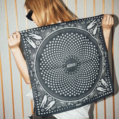 KOSULI Paisley Pattern Bandana / コスリ ペイズリー柄 バンダナ