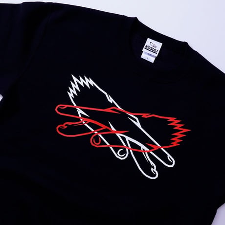 KOSULI CROSSING HANDS CREW NECK SWEAT コスリ　クロッシング　ハンズ　クルーネックスウェット　裏起毛　トレーナー