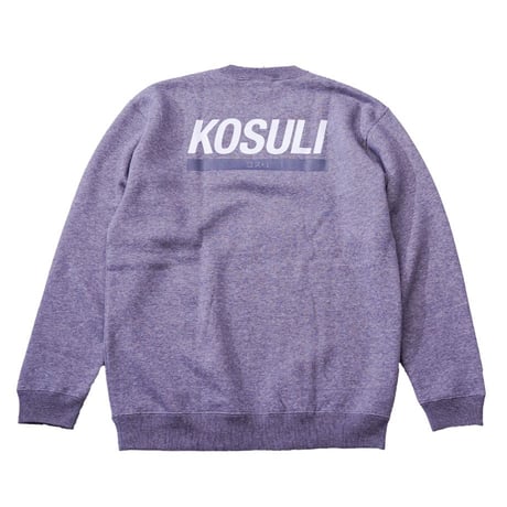 KOSULI CROSSING HANDS CREW NECK SWEAT コスリ　クロッシング　ハンズ　クルーネックスウェット　裏起毛　トレーナー