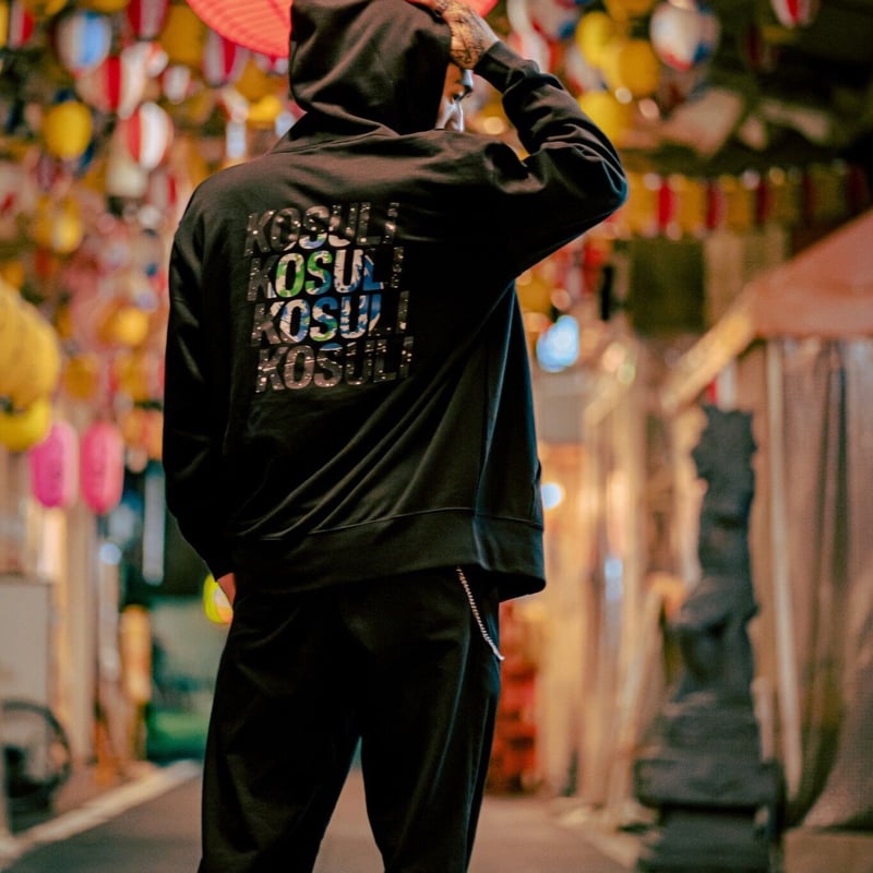 KOSULI ZIP UP HOODIE コスリ ジップアップ フーディー パーカー KOSULI ZIP UP HOODIE コスリ ジップアップ フーディー パーカー