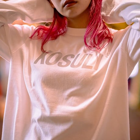KOSULI INK DRIPPIN LONG SLEEVE T-SHIRTS コスリ　インク ドリッピン　ロングスリーブＴシャツ　長袖Ｔシャツ