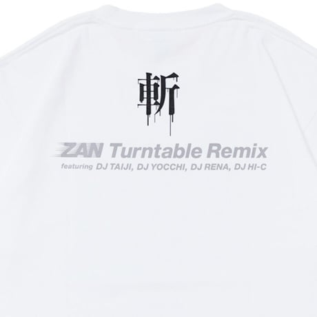 斬/ZAN Turntable Remix T-Shirts/ザン ターンテーブル リミックスTシャツ