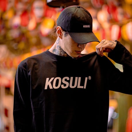 KOSULI INK DRIPPIN LONG SLEEVE T-SHIRTS コスリ　インク ドリッピン　ロングスリーブＴシャツ　長袖Ｔシャツ