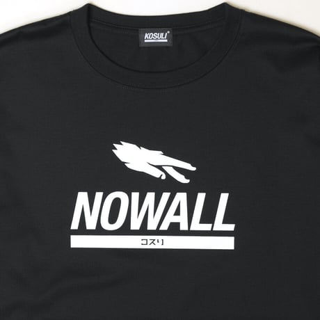 【DJ KENTARO × KOSULI】NOWALL　LONG SLEEVE 　コスリ ノーウォール ロングスリーブ　擦り/こすり　ロンT