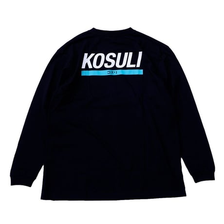 KOSULI CROSSING HANDS LONG SLEEVE/コスリ クロッシング　ハンズ　長袖Tシャツ