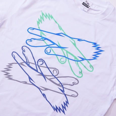 KOSULI CROSSING HANDS  T-SHIRTS/ コスリ　クロッシング　ハンズ　Tシャツ