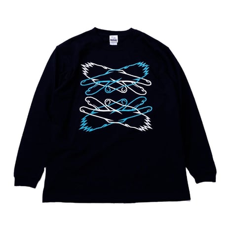 KOSULI CROSSING HANDS LONG SLEEVE/コスリ クロッシング　ハンズ　長袖Tシャツ