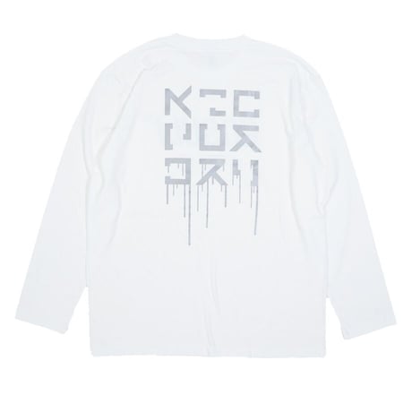 KOSULI INK DRIPPIN LONG SLEEVE T-SHIRTS コスリ　インク ドリッピン　ロングスリーブＴシャツ　長袖Ｔシャツ