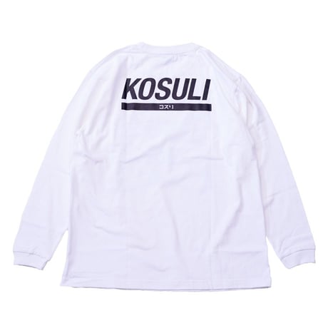 KOSULI CROSSING HANDS LONG SLEEVE/コスリ クロッシング　ハンズ　長袖Tシャツ