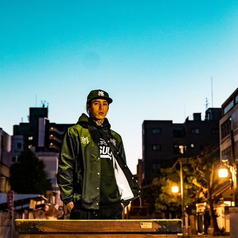 KOSULI REFLECTOR NYLON COACH JACKET コスリ リフレクター