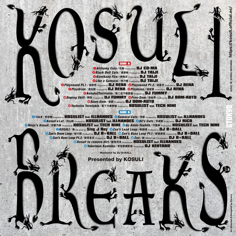 KOSULI BREAKS 12”(LP) コスリ ブレイクス 12インチ アナログレコード 