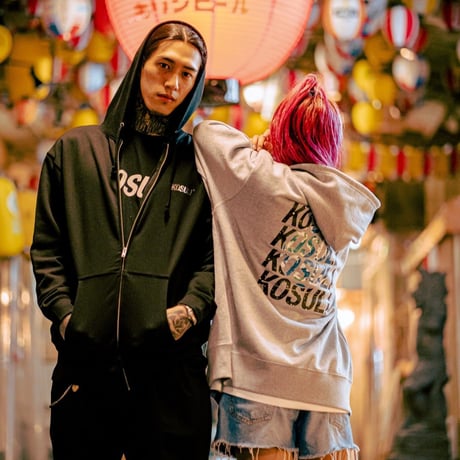 KOSULI ZIP UP HOODIE コスリ　ジップアップ　フーディー パーカー
