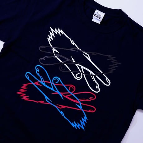 KOSULI CROSSING HANDS LONG SLEEVE/コスリ クロッシング　ハンズ　長袖Tシャツ