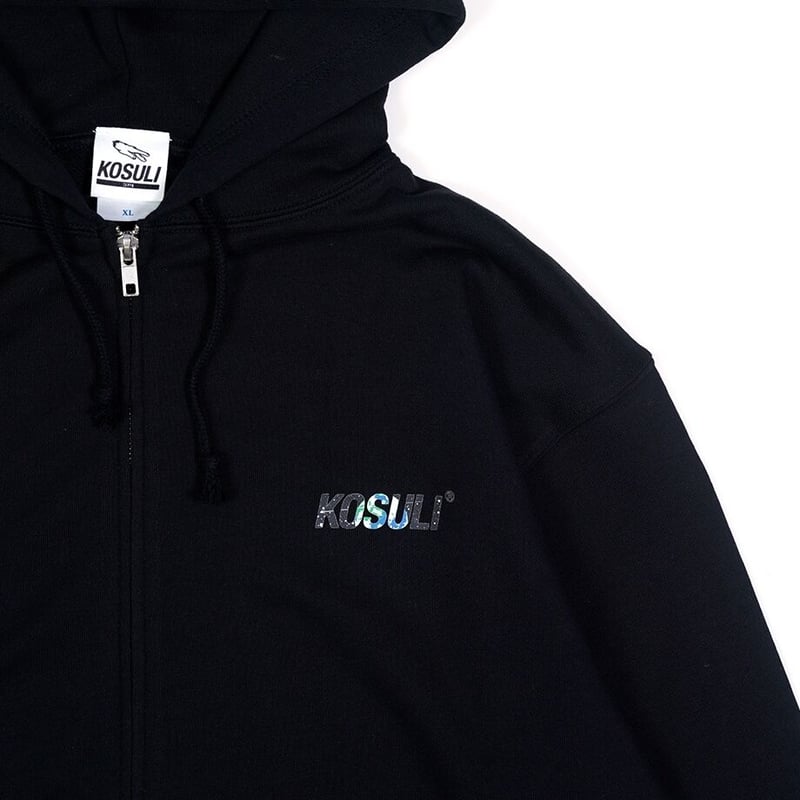 KOSULI ZIP UP HOODIE コスリ ジップアップ フーディー パーカー KOSULI ZIP UP HOODIE コスリ ジップアップ フーディー パーカー