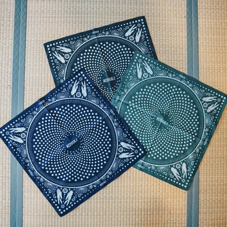 KOSULI Paisley Pattern Bandana / コスリ ペイズリー柄 バンダナ