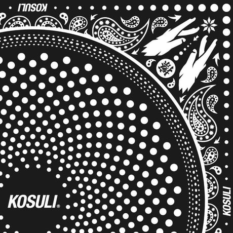 KOSULI Paisley Pattern Bandana / コスリ ペイズリー柄 バンダナ