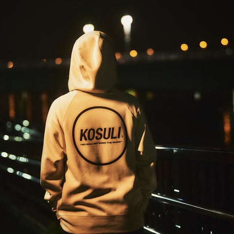 【DJ KENTARO × KOSULI】NOWALL HOODIE コスリ ノーウォールフーディー 擦り/こすり　パーカー