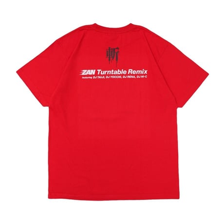 斬/ZAN Turntable Remix T-Shirts/ザン ターンテーブル リミックスTシャツ