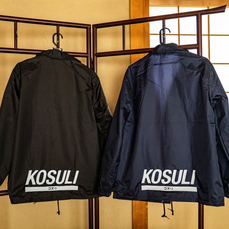 KOSULI REFLECTOR NYLON COACH JACKET コスリ　リフレクター　ナイロン　コーチジャケット