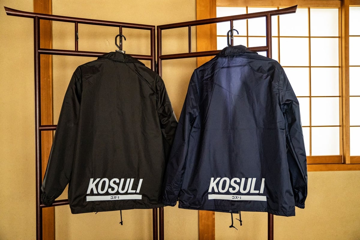 KOSULI REFLECTOR NYLON COACH JACKET コスリ リフレクター