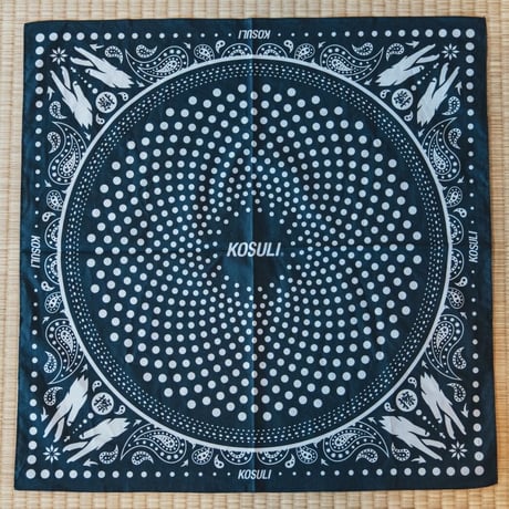 KOSULI Paisley Pattern Bandana / コスリ ペイズリー柄 バンダナ