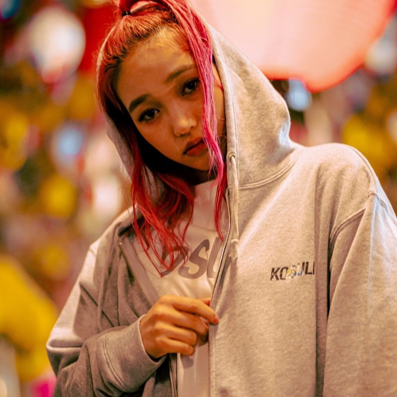 KOSULI ZIP UP HOODIE コスリ ジップアップ フーディー パーカー KOSULI ZIP UP HOODIE コスリ ジップアップ フーディー パーカー