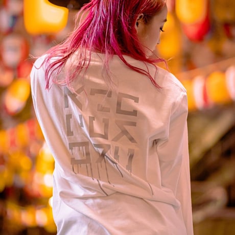 KOSULI INK DRIPPIN LONG SLEEVE T-SHIRTS コスリ　インク ドリッピン　ロングスリーブＴシャツ　長袖Ｔシャツ