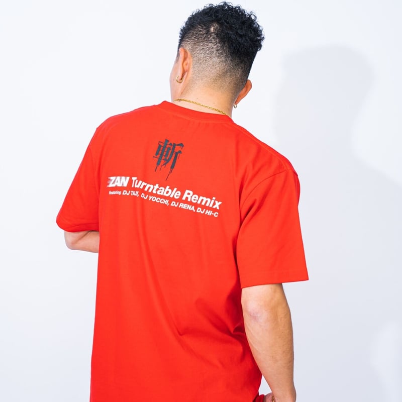 斬/ZAN Turntable Remix T-Shirts/ザン ターンテーブル リミックス