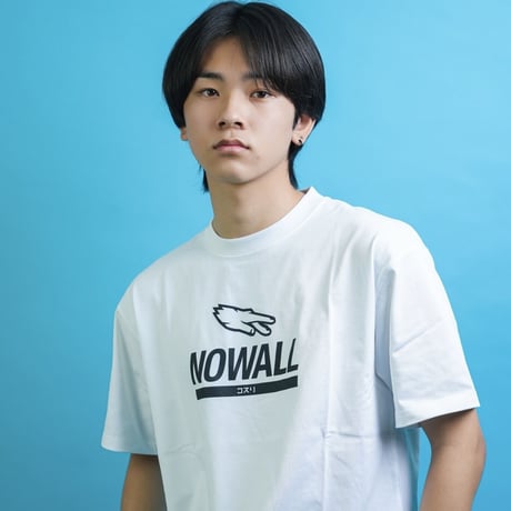 NOWALL TEE 【DJ KENTARO × KOSULI】 コスリ ノーウォール　Tシャツ　擦り/こすり