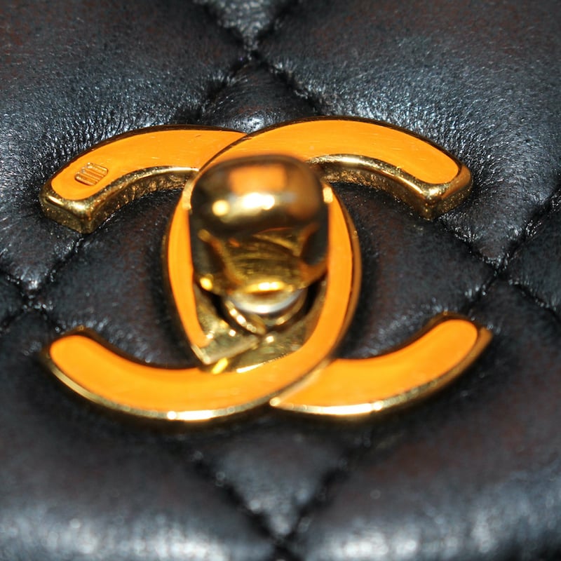 KW4 CHANEL シャネル マトラッセ ラムスキン シングルフラップ