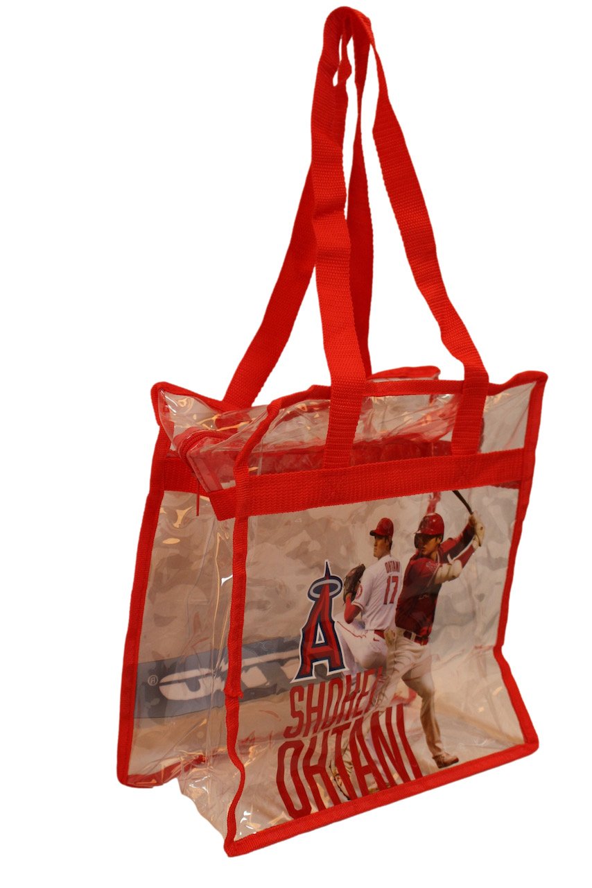 【スタジアム配布】2022/4/10 大谷翔平 クリアトートバッグ 大谷翔平 クリアビニール トートバッグ 2022年4月10日 球場配布