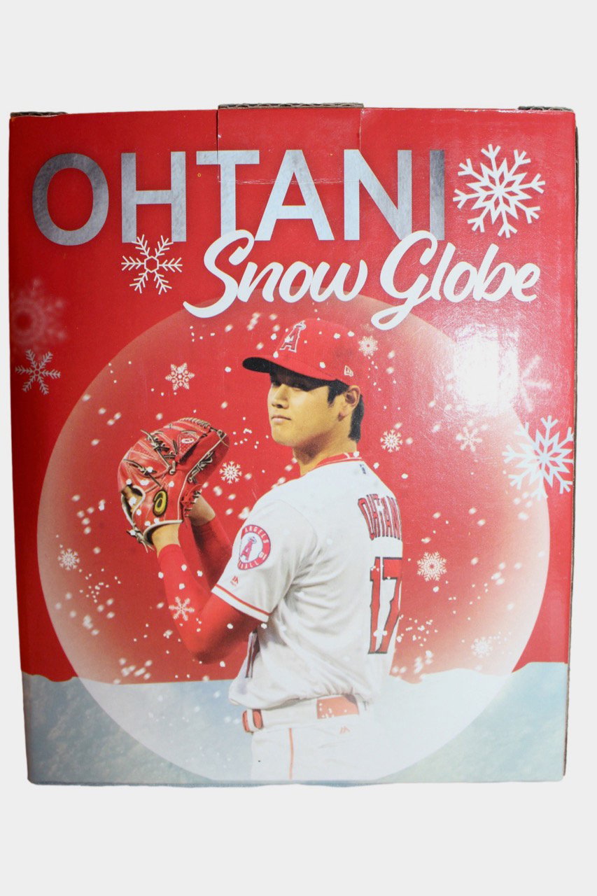 大谷翔平選手スノーグローブ2022年6月26日球場配布品 新品未使用 大谷翔平選手スノーグローブ エンゼルス スノードーム