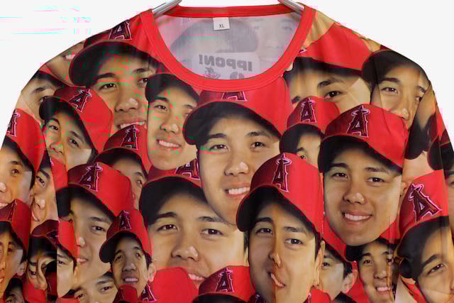 大谷翔平 選手 MVP 顔だらけTシャツ XL 非売品 限定
