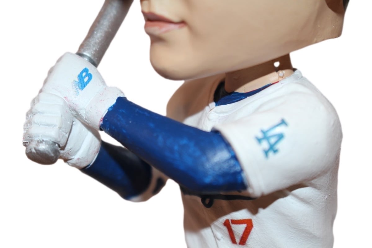 大谷翔平選手　カスタムペイントフィギュア　MVP ボブルヘッド　ドジャース 大谷翔平選手 カスタムペイントフィギュア MVP ボブルヘッド