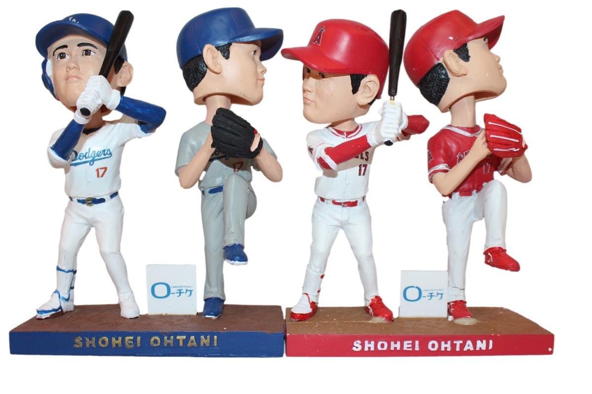 MLB 大谷翔平 エンゼルス ボブルヘッド フィギュア 二刀流 Dual