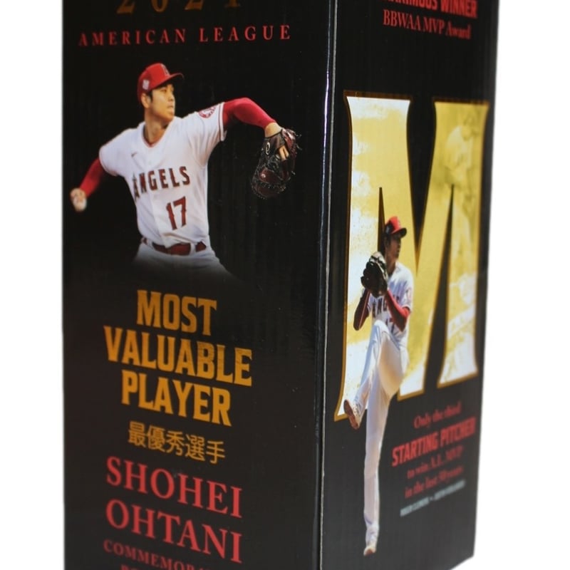 大谷翔平選手 カスタムペイントフィギュア MVP ボブルヘッド 大谷翔平選手 カスタムペイントフィギュア MVP ボブルヘッド
