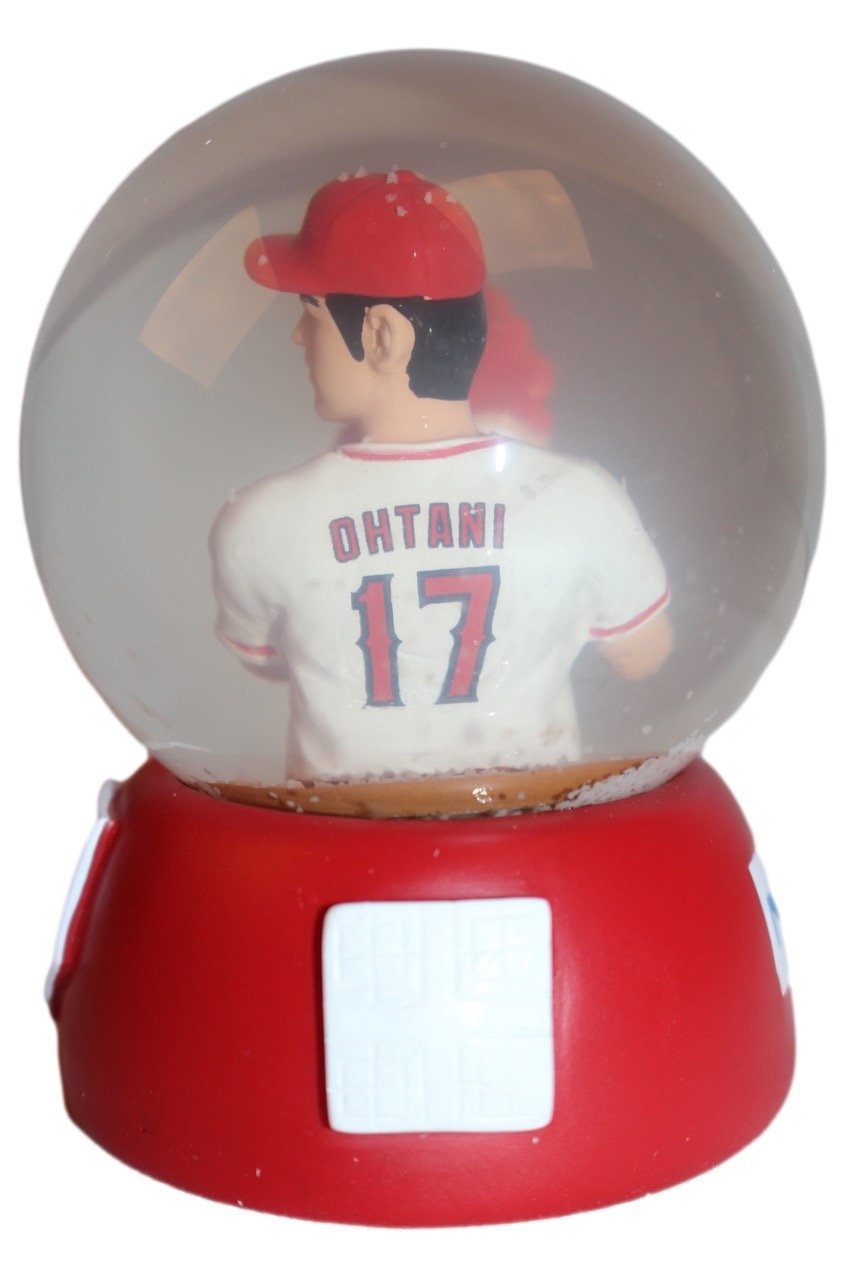 新品未使用 大谷翔平選手スノーグローブ エンゼルス スノードーム